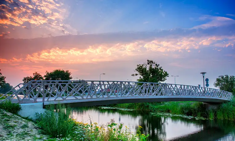Printed concrete bridge FDN Group The Netherlands