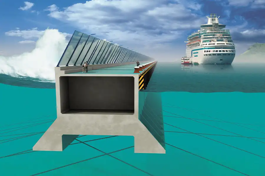 FDN Floatig Breakwater Design