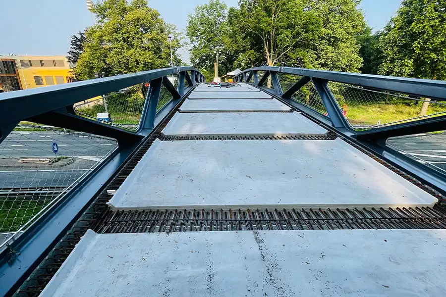 UHPC Ultrabridge Zutphen cycling bridge
