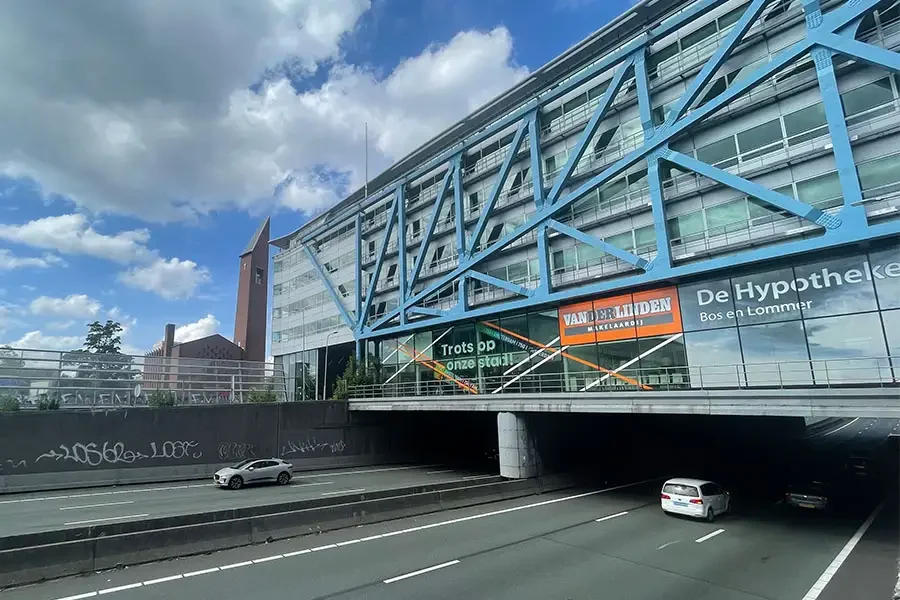 Bos en Lommer bridge Amsterdam