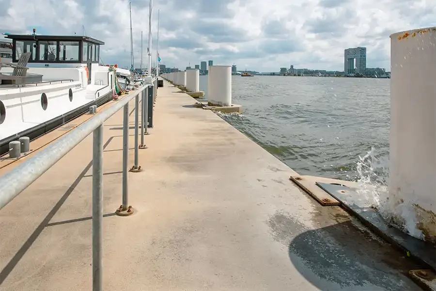Breakwaters Marina NDSM Amsterdam